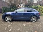 Audi Q5 50 TFSIe Sportback quattro S tronic advanced, Auto's, Automaat, 4 cilinders, Blauw, Leder