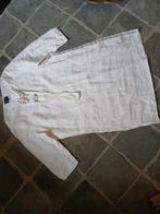 Prachtig linnen kleed JOSEPHINE & CO. made in Belgium, JOSEPHINE & CO, Verzenden, Maat 36 (S), Wit