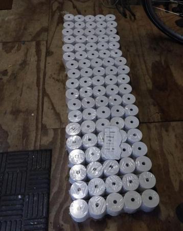 90 thermische kassarollen 80x80x12 beschikbaar voor biedingen