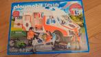 Playmobil citylife ambulance ziekenwagen 70049, Ophalen of Verzenden, Zo goed als nieuw, Complete set