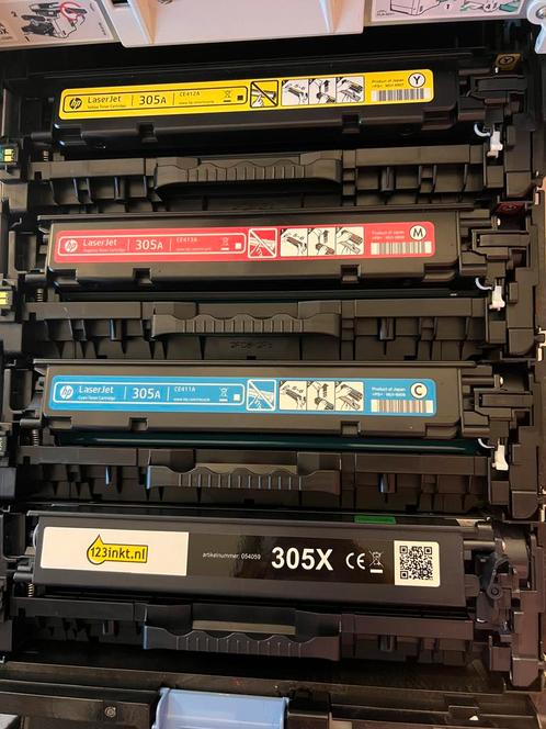 Hp LaserJet toner origineel multipack 305A + 305X zwart, Computers en Software, Printerbenodigdheden, Gebruikt, Toner, Ophalen of Verzenden