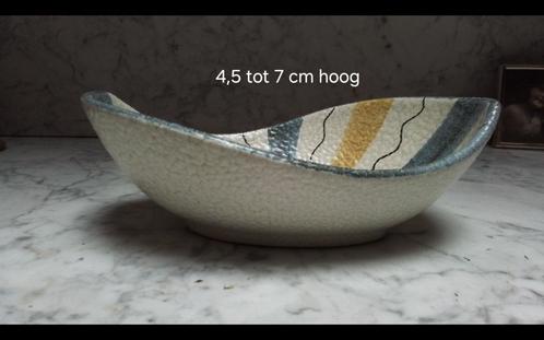 Vintage Ruscha keramische gevouwen kom, Antiek en Kunst, Antiek | Keramiek en Aardewerk, Ophalen of Verzenden
