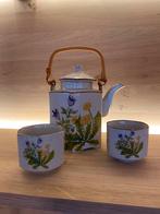 Vintage theepot met 2 tasjes, Ophalen