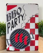 Bbq Party metalen wandplaat, Ophalen of Verzenden, Nieuw, Reclamebord