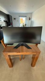 Gigabyte 34inch wqhd curved scherm, Informatique & Logiciels, Moniteurs, Gaming, Ultrawide, Comme neuf, Ultra HD (4K)