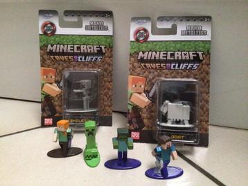 Minecraft metalen figuurtjes  beschikbaar voor biedingen