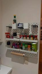 Panneau perforé IKEA + accessoires, Enlèvement, Comme neuf