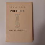 Poétique - André Gide, Gelezen, Eén auteur, André Gide, Ophalen