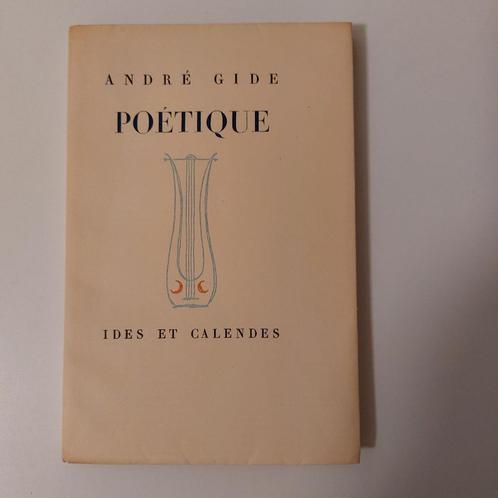 Poétique - André Gide, Boeken, Gedichten en Poëzie, Gelezen, Eén auteur, Ophalen