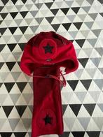 Bordeaux muts en sjaal jongen Strass, Kinderen en Baby's, Ophalen of Verzenden, Zo goed als nieuw, Jongen, Muts