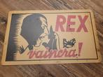 WW2 - Affichette REX 33 x 20 cm, Enlèvement ou Envoi
