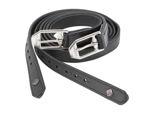 LeMieux Vector Beugelriemen Zwart stijgbeugelriemen SALE!, Dieren en Toebehoren, Paarden en Pony's | Hoofdstellen en Tuigage, Nieuw