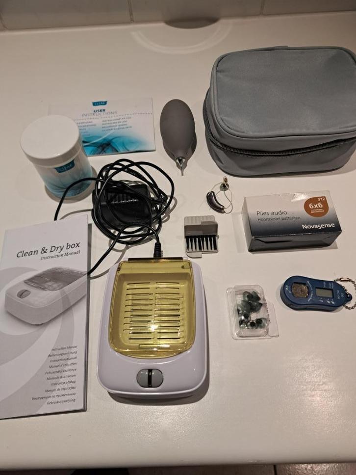 gehoorapparaat / hoortoestel en bijhorigheden, Elektronische apparatuur, Persoonlijke Verzorgingsapparatuur, Gebruikt, Overige typen