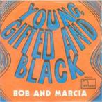 single  Bob Andy And Marcia Griffiths Young Gifted And Black, 7 pouces, Pop, Utilisé, Enlèvement ou Envoi