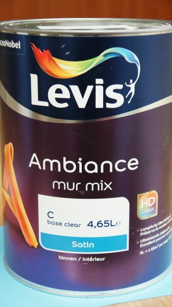 5l Muurverf Levis Ambiance Mur satin, Diversen, Overige Diversen, Nieuw, Ophalen