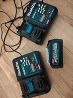 Makita oplader 2 x DC40RA en 1 x baterij 40V 4 Ah, Ophalen of Verzenden