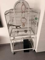 Cage à oiseaux xl avec pieds à roulettes, Enlèvement, Comme neuf, Cage à oiseaux