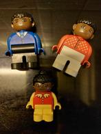Duplo, donker gekleurde popjes "het gezin"(mama,papa,kindje), Duplo, Ophalen of Verzenden