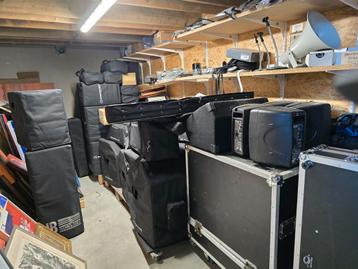 Totale uitverkoop licht en geluid, Musique & Instruments, Enlèvement ou Envoi, Comme neuf