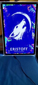 Eristoff-bord, Verzamelen, Merken en Reclamevoorwerpen, Ophalen, Zo goed als nieuw, Lichtbak of (neon) lamp