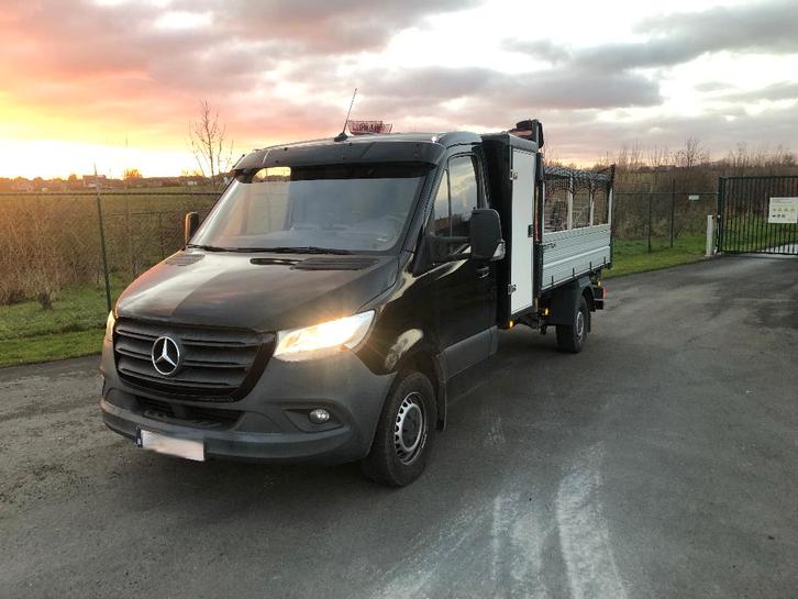 Mercedes-Benz Sprinter 316CDI lang HA, Autos, Camionnettes & Utilitaires, Particulier, ABS, Airbags, Air conditionné, Bluetooth