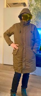 Dames / heren Parka jas merk Aspesi maat M groen, Ophalen of Verzenden