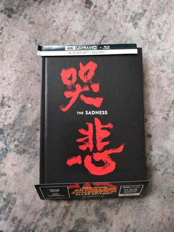 Blu-ray 4k+blu-ray mediabook thé sadness aangeboden  beschikbaar voor biedingen