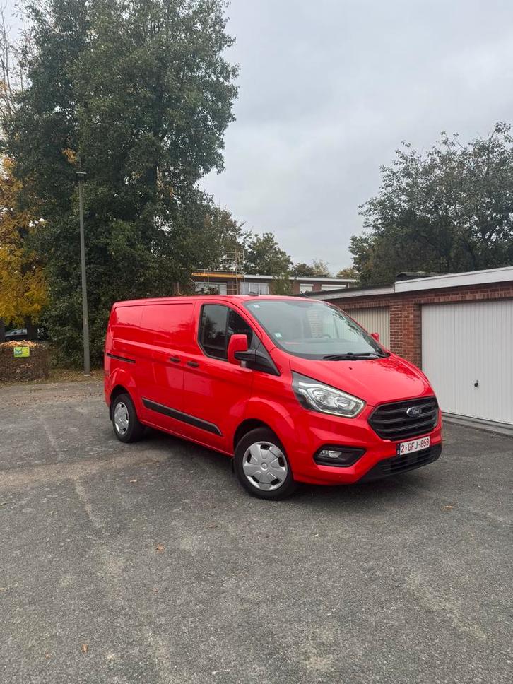 Ford Transit Custom 2.0 TDCi - EURO 6D/ AIRCO, Auto's, Bestelwagens en Lichte vracht, Particulier, Ford, Diesel, Euro 6, 4 deurs