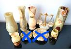 Minerale Groene Onyx Objecten , vazen , kopjes , asbakken, Ophalen of Verzenden