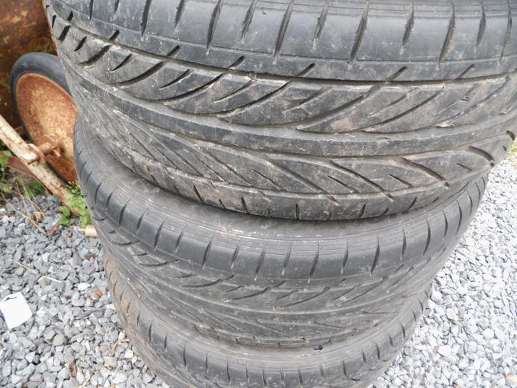 4 aluminium wielen 5 x 114,3 x 17 met zeer goede banden, Auto-onderdelen, Banden en Velgen, Band(en), Zomerbanden, 17 inch, 225 mm