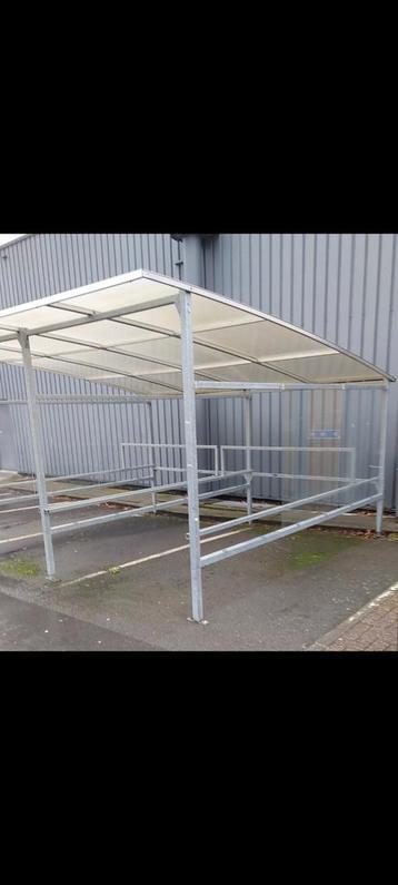 Abri d'auto double, Enlèvement, Comme neuf, Carport