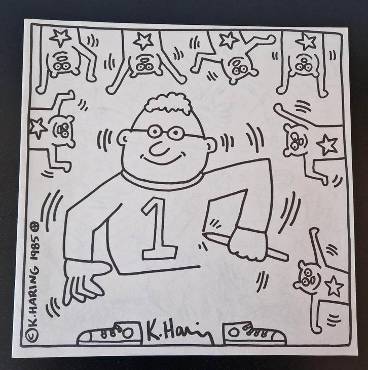 Keith Haring - Coloring Book 1985, Antiek en Kunst, Kunst | Litho's en Zeefdrukken, Ophalen of Verzenden