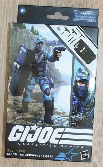 G.I. Joe Classified Jason Shockwave Faria, Envoi, Neuf