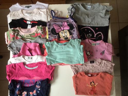 T-shirt fille été (3/4 ans) - courtes manches (au choix), Kinderen en Baby's, Kinderkleding | Maat 104, Gebruikt, Meisje, Ophalen