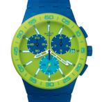 Swatch Chrono blue rug (SUSN404), Ophalen of Verzenden, Nieuw, Swatch