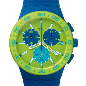 Swatch Chrono blue rug (SUSN404) beschikbaar voor biedingen