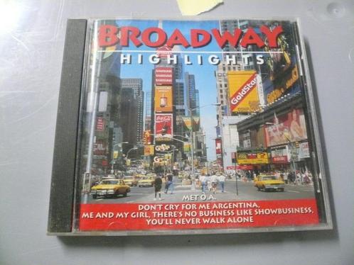 BROADWAY HIGHLIGHTS--, CD & DVD, CD | Compilations, Utilisé, Enlèvement ou Envoi