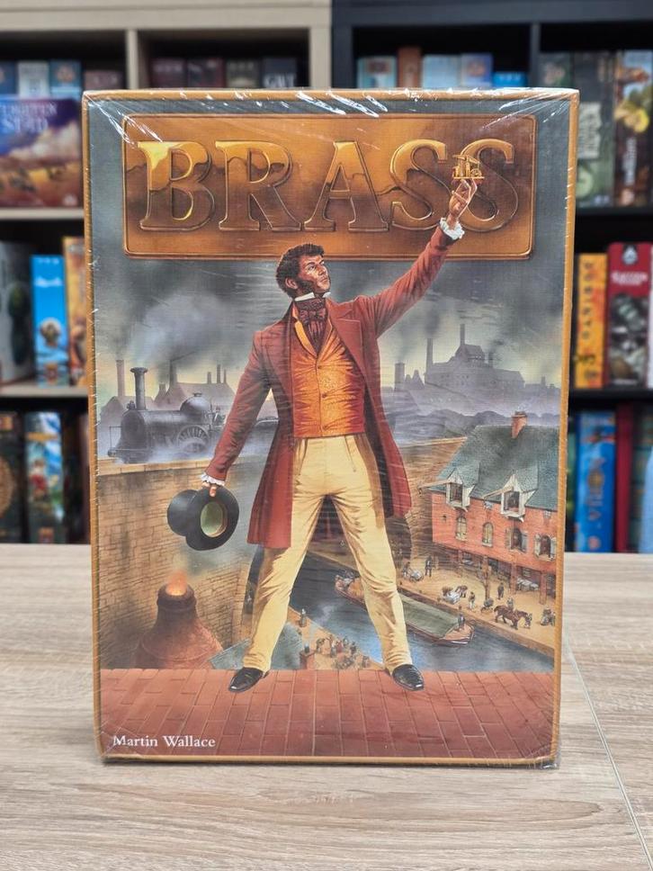 Brass - Bordspel, Hobby en Vrije tijd, Gezelschapsspellen | Bordspellen, Gebruikt, Drie of vier spelers, Ophalen of Verzenden