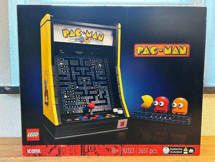 Lego Icons 10323 - PAC-MAN Arcade, Kinderen en Baby's, Speelgoed | Duplo en Lego, Zo goed als nieuw, Lego, Complete set, Ophalen of Verzenden