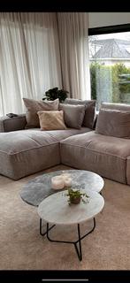 3 x marmer salontafels/ bijzittafels van juntoo, Ophalen, Gebruikt