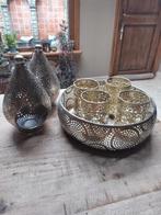 Marokkaanse goud, zilverkleurig interieur, Ophalen of Verzenden