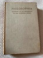 Philosophia, 1949, Livres, Philosophie, Utilisé, Enlèvement ou Envoi