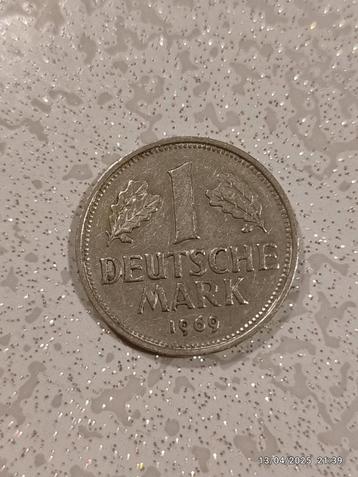 1 Mark Allemand 1969 beschikbaar voor biedingen