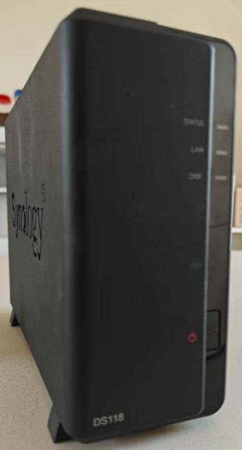 Synology NAS DS118 et option disque WD WD60EFRX 6.0 TB, Computers en Software, NAS, Gebruikt, Ophalen of Verzenden