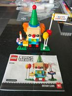 Lego 40348 Birthday Clown, Kinderen en Baby's, Speelgoed | Duplo en Lego, Ophalen of Verzenden, Zo goed als nieuw, Lego