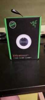 Razer kiyo komt met doos, 2 keer gebruikt, Informatique & Logiciels, Webcams, Enlèvement ou Envoi