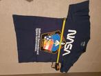 Pull&Bear Nasa blauw t-shirt in onberispelijke staat, rook-, Enlèvement ou Envoi, Comme neuf, Pull & bear, Bleu