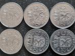 6 NEDERLANDSE RIJKSDAALDERS MUNTEN., Ophalen of Verzenden
