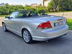 Volvo c70 Cabrio automaat 2.4d 2007, Cuir, Argent ou Gris, Cabriolet, Noir