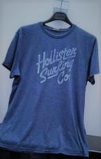 Hollister : blauw grijs t-shirt , maat L, Kleding | Heren, T-shirts, Maat 52/54 (L), Blauw, Ophalen of Verzenden, Zo goed als nieuw